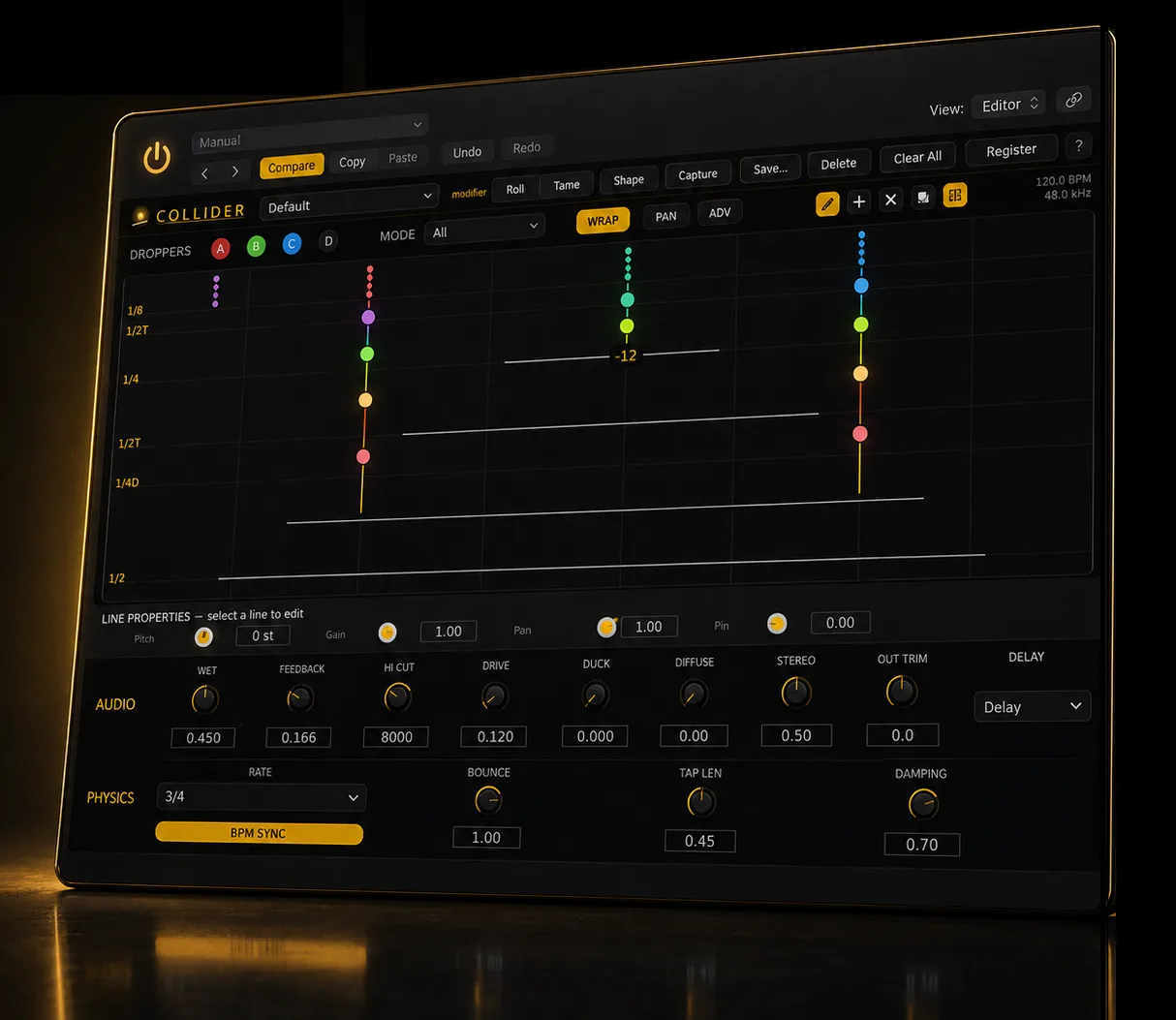 Collider plugin interface